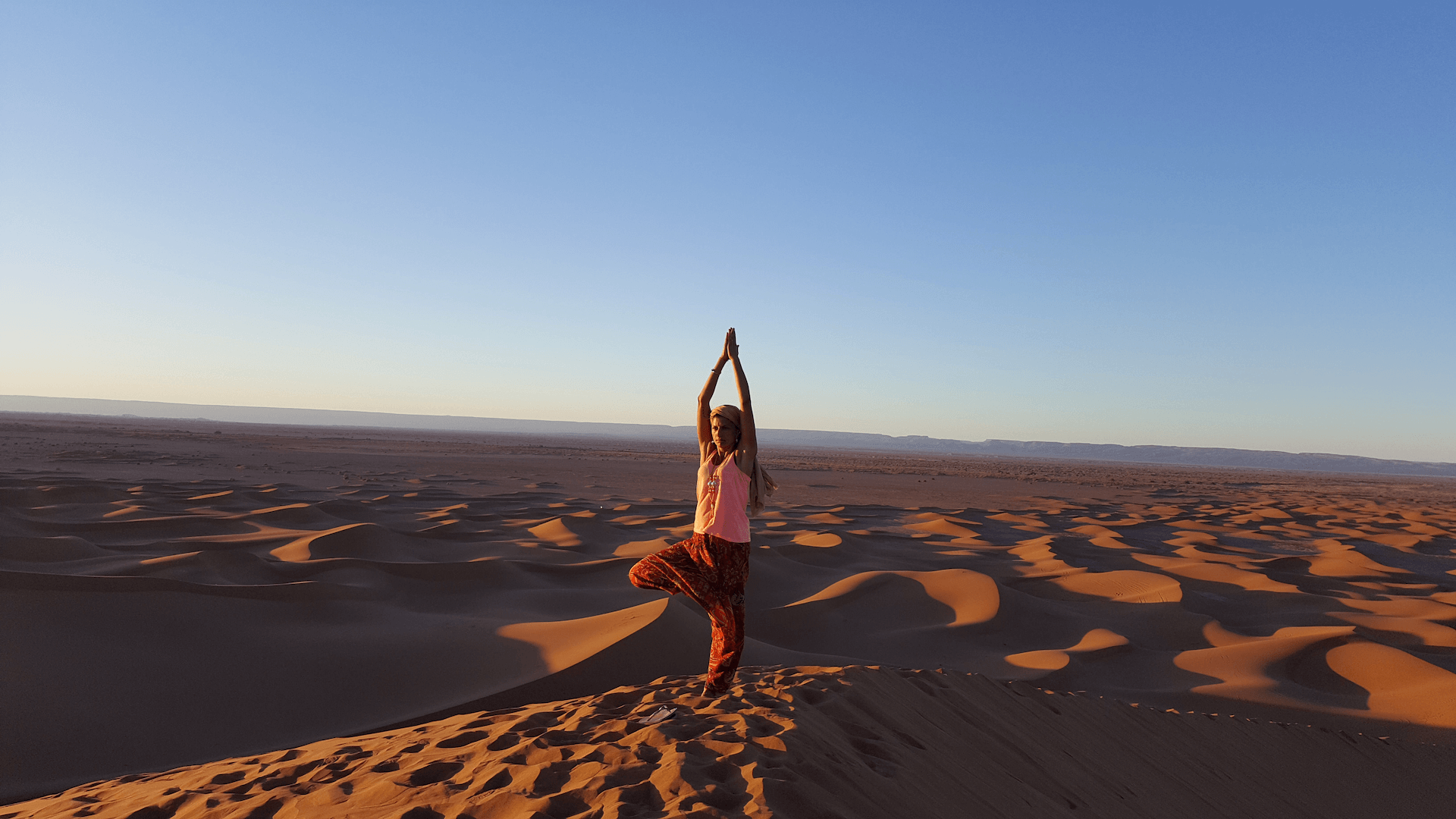 photo yoga des sables